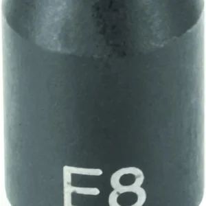 Grey Pneumatic 1/4" Drive E6 External Torx Standard Impact Socket (906ET)