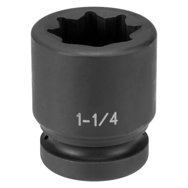 Grey Pneumatic 1" Drive 1-1/4" 8-Point Standard Impact Socket (4540S)