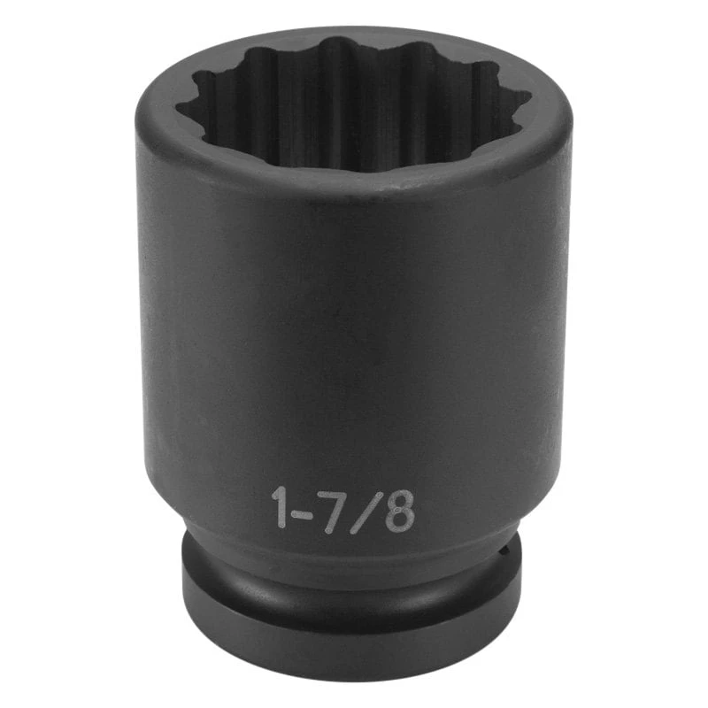Grey Pneumatic 1" Drive 1-3/16" 12-Point Deep Impact Socket (4238D)