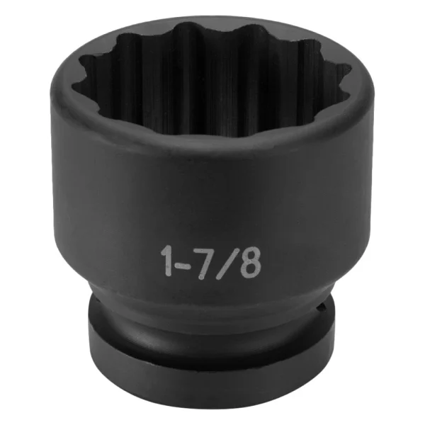Grey Pneumatic 1" Drive 3-1/8" 12-Point Standard Impact Socket (4300R)