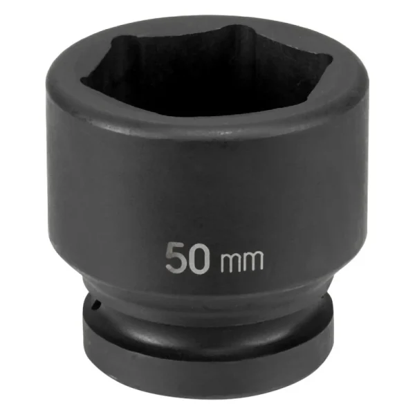 Grey Pneumatic 1" Drive 80 Mm 6-Point Standard Impact Socket (4080M)