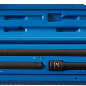 Grey Pneumatic 3/8" Drive 4-Piece Impact Extension Set (1104E)