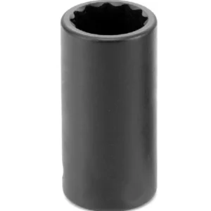 Grey Pneumatic 3/8" Dr. 12mm 12pt Semi-Deep Impact Socket (1112MSD)