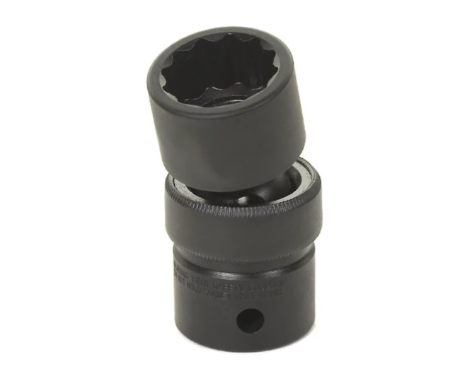 Grey Pneumatic 3/8" Dr. x 12mm Standard Universal 12pt Socket (1112UM)