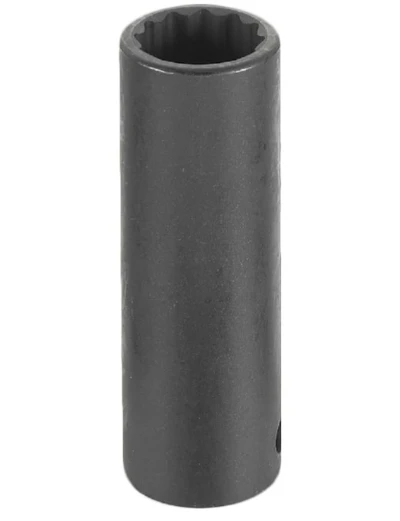 Grey Pneumatic 3/8" Drive x 7/16" Deep - 12 Point Socket (1114D)