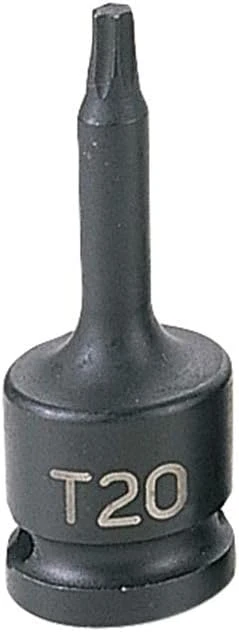 Grey Pneumatic 3/8" Dr. x T20 Int. Star Impact Driver Socket (1120T)