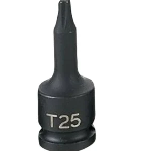 Grey Pneumatic 3/8" Dr. x T25 Internal Star Imp. Driver Socket (1125T)