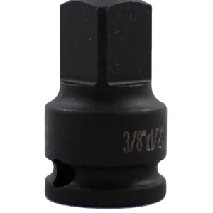 Grey Pneumatic 3/8" Female x 1/4" Male Adapter w/ Socket (1128AL)