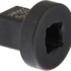 Grey Pneumatic 3/8" F x 1/2" M Reducing Sleeve Adapter Socket (1138RA)