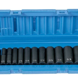 Grey Pneumatic 3/8" Drive 12 Piece Deep Set - 12 Point (1202D)