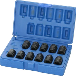 Grey Pneumatic 3/8" Drive 13 Piece Deep Metric Set - 12 Point (1203MD)