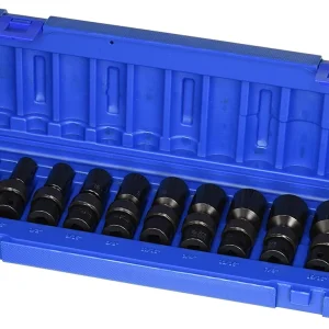 Grey Pneumatic 3/8" Dr. SAE Uni. Semi-Deep Impact Socket Set (1212USD)
