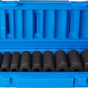 Grey Pneumatic 3/8" Drive 12-Piece Deep Set (1213D)