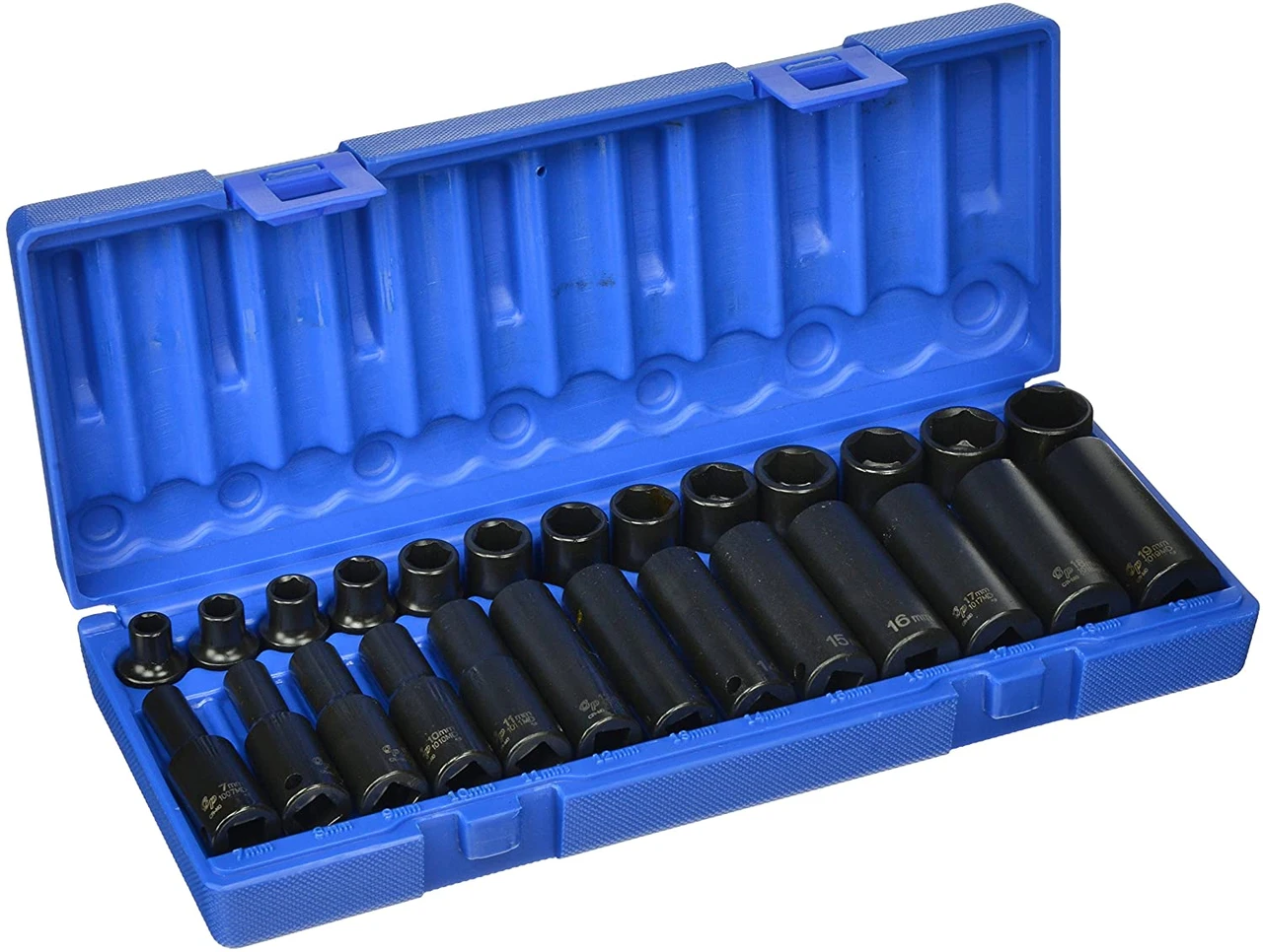 Grey Pneumatic 3/8" Dr. 26pc. Std. & Deep Metric Master Set (1226M)