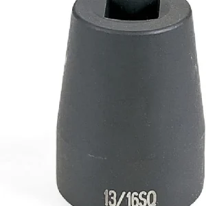 Grey Pneumatic 13/16" X 4 Point Short #5 Spline Impact Socket (5313SHD)