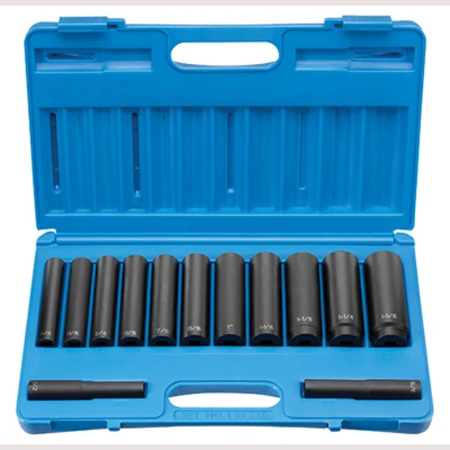 Grey Pneumatic 1/2" Drive 13-Piece Extra-Deep Set (1313XD)