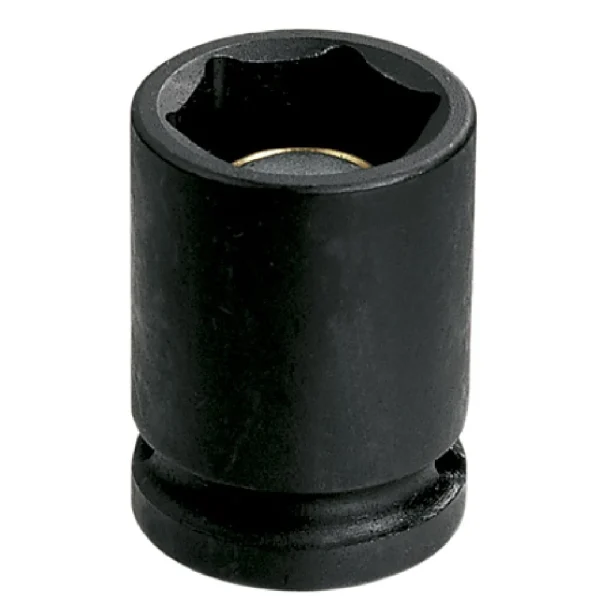 Grey Pneumatic 13Mm X 6 Point Short 1/2" Drive Magnetic Impact Socket (2013MG)