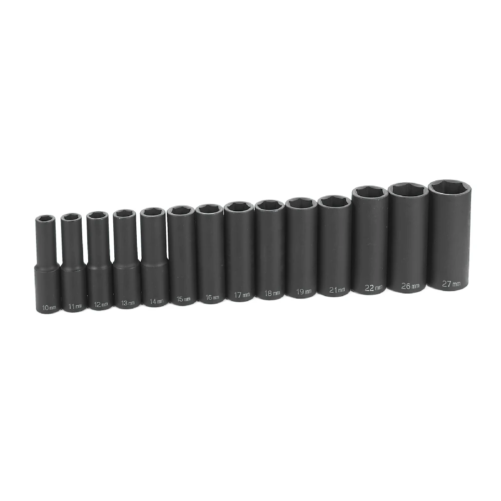 Grey Pneumatic 1/2" Drive 14-Piece Deep Metric Set (1412MD) — product image 2