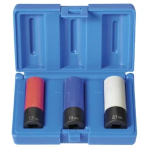 Grey Pneumatic 1/2" Drive 3pc E.T.W. Wheel/Nut Protector Set (1503TP)