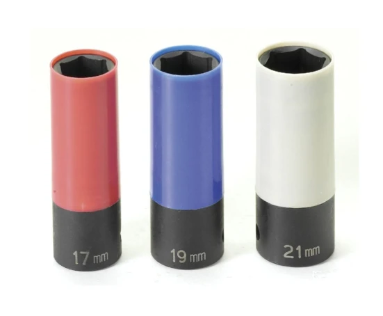 Grey Pneumatic 1/2" Drive 3pc E.T.W. Wheel/Nut Protector Set (1503TP) — product image 2