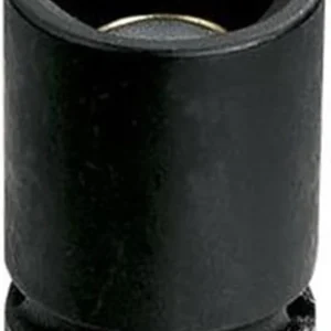 Grey Pneumatic 15Mm X 6 Point Short 1/2" Drive Magnetic Impact Socket (2015MG)