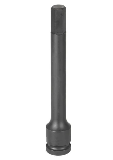 Grey Pneumatic 3/8" Drive x 5mm Hex Driver 4" Length Socket (19054M)