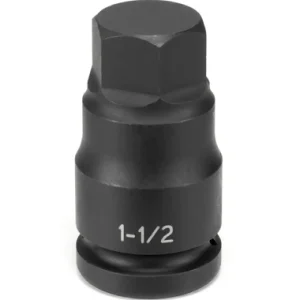 Grey Pneumatic 19Mm Hex Bit Impact Socket 1-1/2" Drive (6919M)
