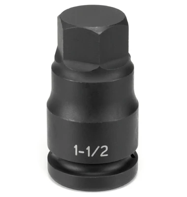 Grey Pneumatic 19Mm Hex Bit Impact Socket 1-1/2" Drive (6919M)