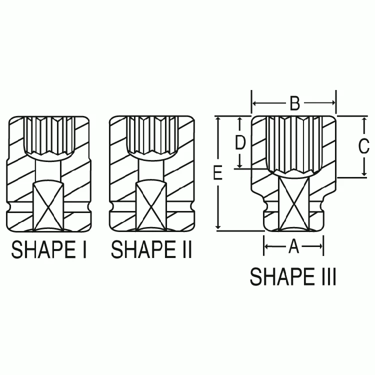 Grey Pneumatic 2-1/8" X 6 Point Short 1" Drive Impact Socket (4568S) — product image 2