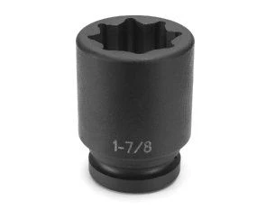 Grey Pneumatic 2-3/16" X 6 Point Deep 1" Drive Impact Socket (4570SD)