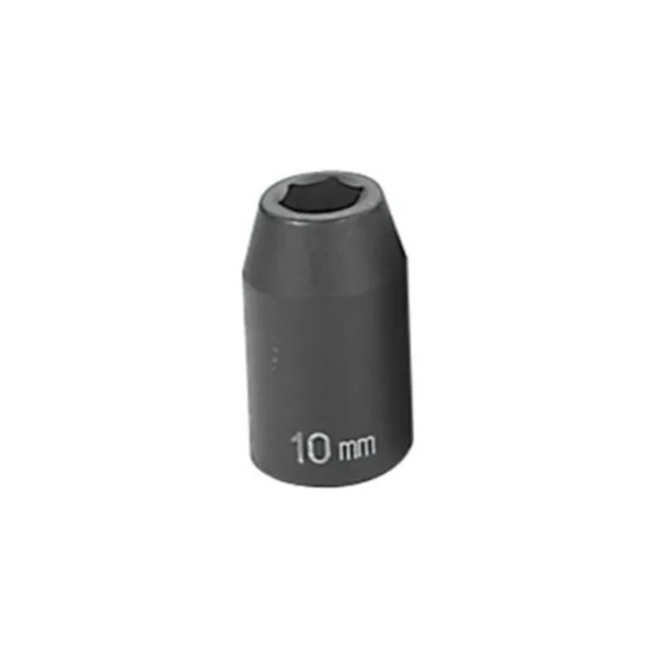 Grey Pneumatic 1/2" Drive x 10mm Standard Socket (2010M)