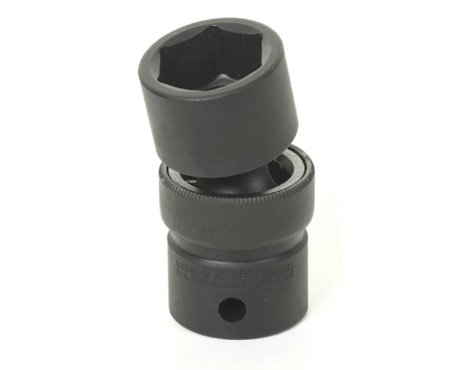 Grey Pneumatic 1/2" Drive x 10mm Standard Universal Socket (2010UM)