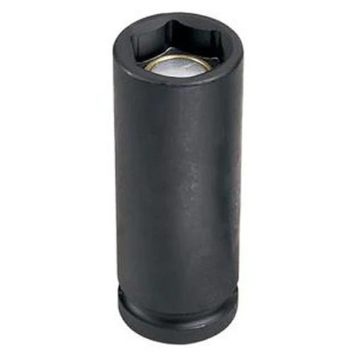 Grey Pneumatic 1/2" Drive x 16mm Magnetic Deep Socket (2016MDG)