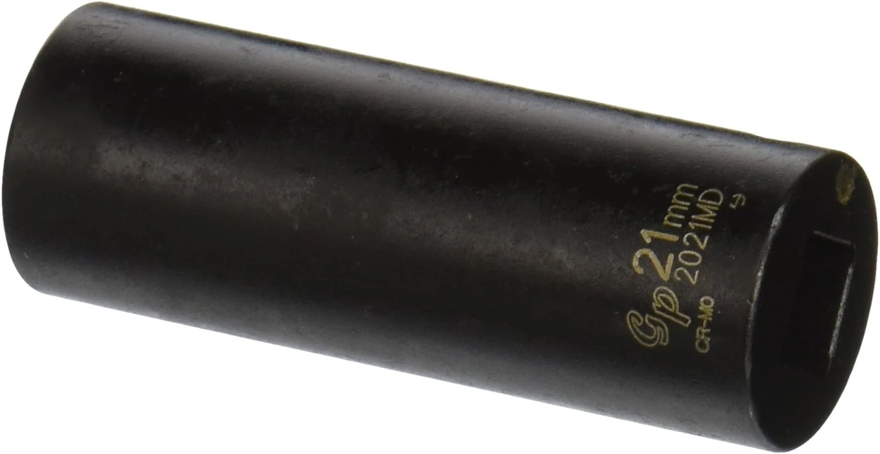Grey Pneumatic 1/2" Drive x 21mm Deep Socket (2021MD)