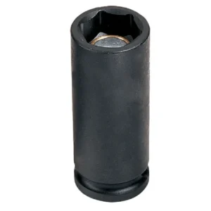 Grey Pneumatic 1/2" Drive x 21mm Magnetic Deep Socket (2021MDG)