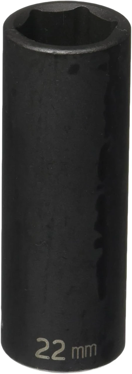 Grey Pneumatic 1/2" Drive x 22mm Deep Socket (2022MD)
