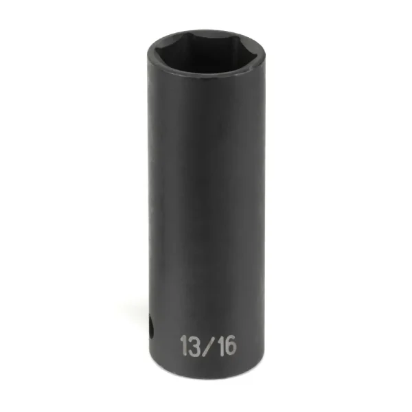 Grey Pneumatic 2026DT long black socket marked 13/16