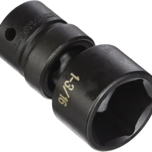 Grey Pneumatic 1/2" Drive x 1-3/16" Standard Universal Socket (2038U)