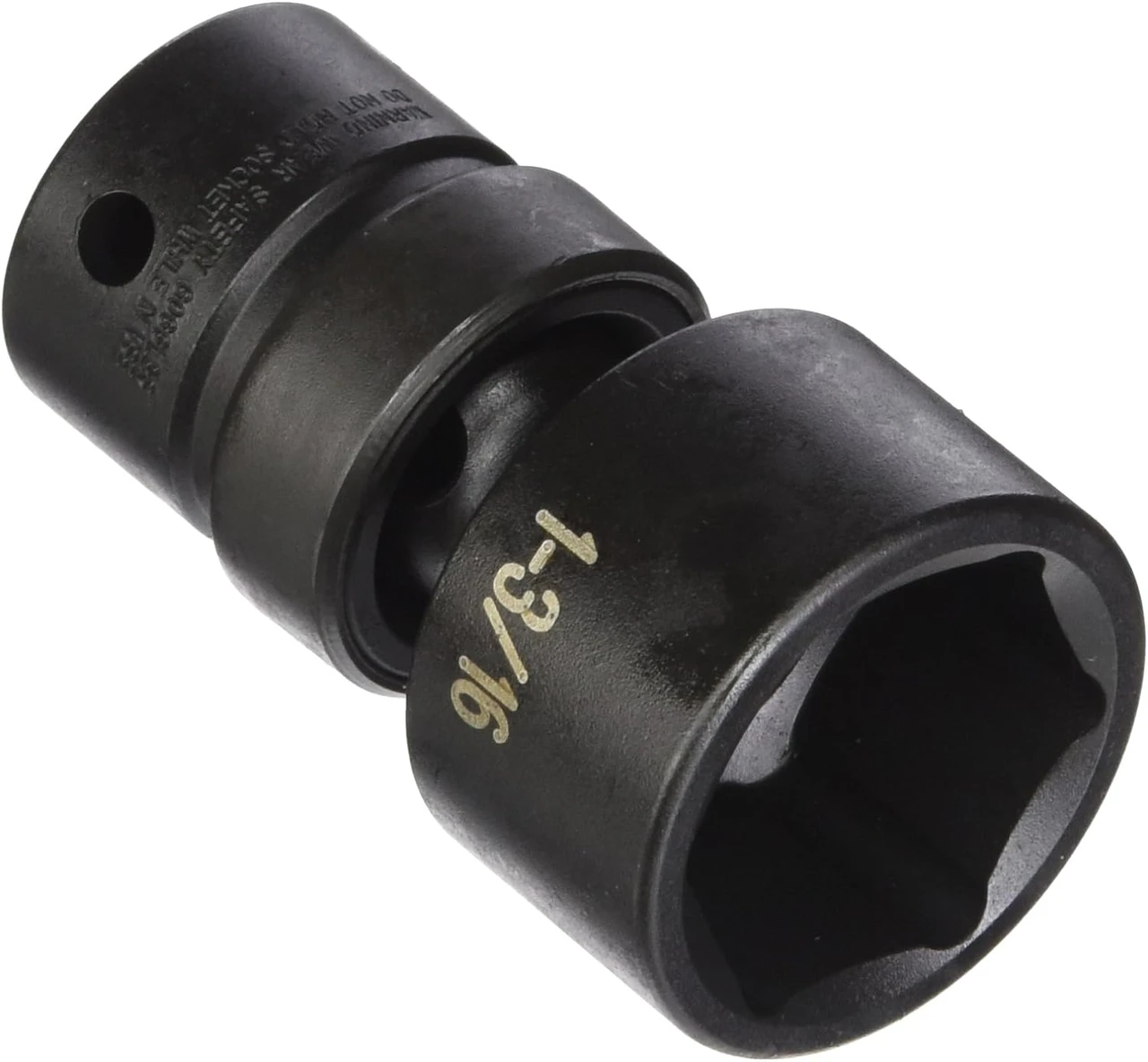 Grey Pneumatic 1/2" Drive x 1-3/16" Standard Universal Socket (2038U)