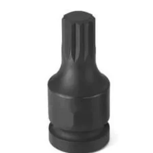 Grey Pneumatic 1/2" Drive x M10 Triple Square Driver Socket (2110S)