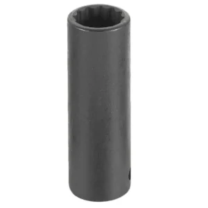 Grey Pneumatic 1/2" Drive x 3/8" Deep - 12 Point Socket (2112D)