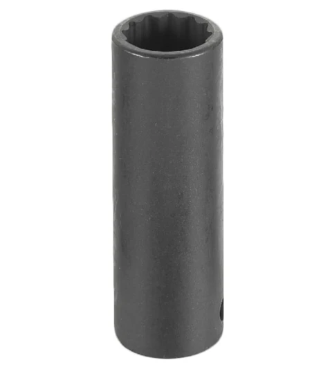 Grey Pneumatic 1/2" Drive x 1/2" Deep - 12 Point Socket (2116D)
