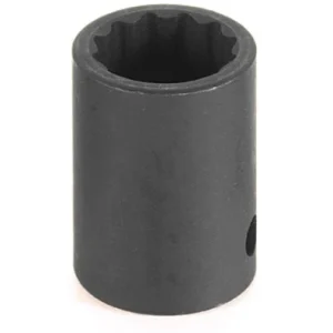 Grey Pneumatic 1/2" Drive x 1/2" Standard - 12 Point Socket (2116R)