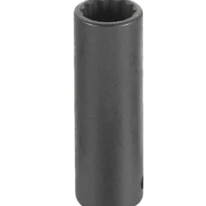 Grey Pneumatic 1/2" Drive x 22mm Deep - 12 Point Socket (2122MD)