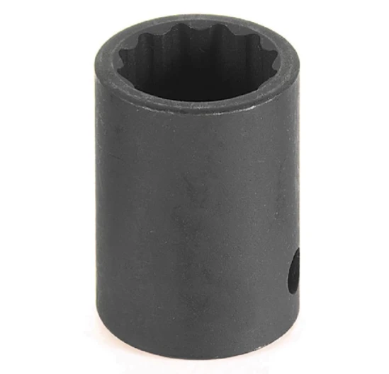 Grey Pneumatic 1/2" Drive x 11/16" Standard - 12 Point Socket (2122R)