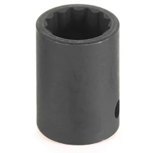 Grey Pneumatic 1/2" Drive x 27mm Standard - 12 Point Socket (2127M)