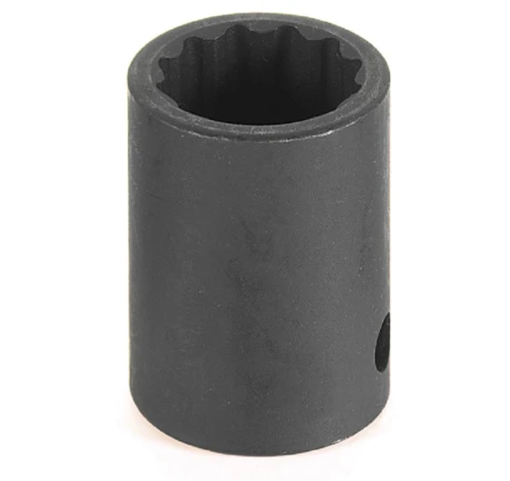 Grey Pneumatic 1/2" Drive x 27mm Standard - 12 Point Socket (2127M)