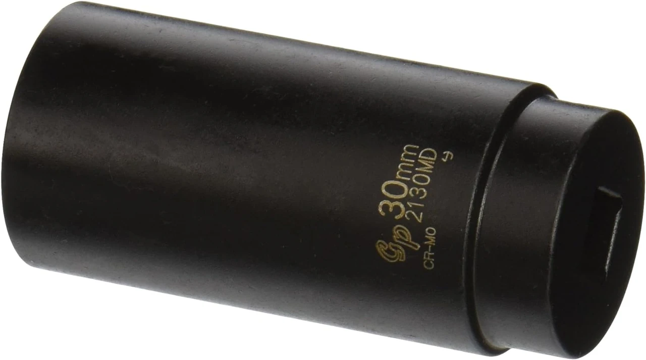 Grey Pneumatic 1/2" Drive x 30mm Deep - 12 Point Socket (2130MD)