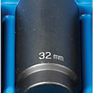 Grey Pneumatic 1/2" Drive x 32mm Deep - 12 Point Socket (2132MD)