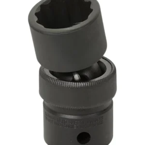Grey Pneumatic 1/2" Drive x 1-1/16" Standard Univ. 12pt Socket (2134U)